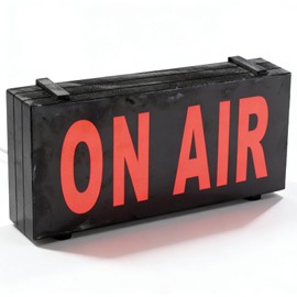 ON AIR LIGHT LED Sign, Recording Studio Warning Light, Wall or Desk Decor for Home Studio, Company, Room