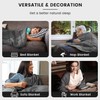 ZonLi Weighted Blanket (60"x80", 20lbs, Dark Grey) Queen Size Weighted