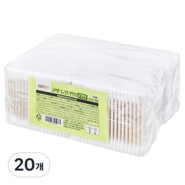 Comet large capacity dual cotton swab refill, 1000 pieces, 2 pcs / 코멧 대용량 듀얼 면봉 리필, 1000개입, 2개