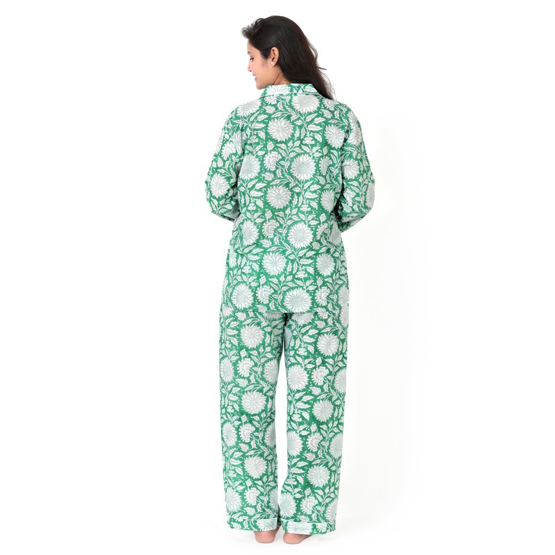 Huar Cotton Pajamas for Women Set - Luxurious Womens Pajama