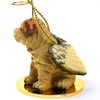 Shar Pei Angel Dog Ornament - Cream