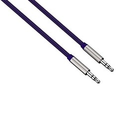Hama - Color Line Audio Cable, aluminium, 0.5 m, blue - Blue (1 Accessories)
