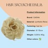 CAISHA Large Hairpiece Scrunchy Instant Updo Curly Messy Bun Platinum