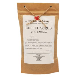 Health Embassy Coffee Scrub with Vanilla (150g)