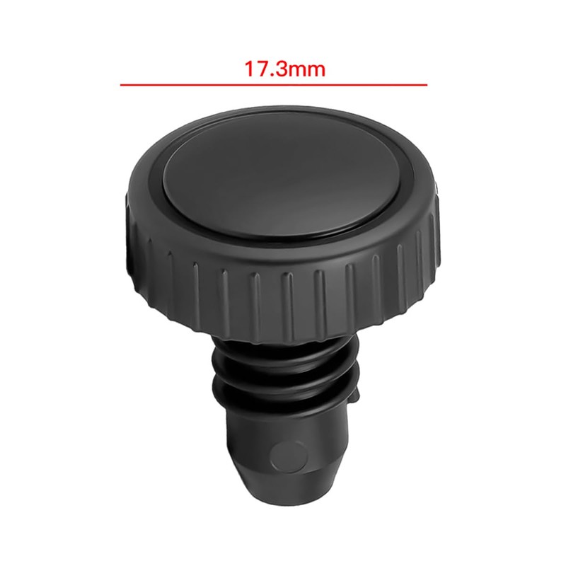 Durlo 3Pcs Cue Butt Protectors Pool Cue Bottom Cover Rubber