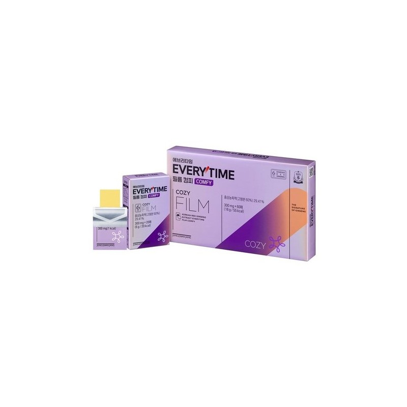 Jeonggwanjang E-Mart Store Delivery CheongKwanJang Everytime Film Compy (300mgx60 sheets)