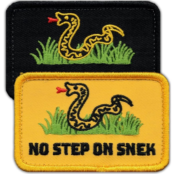 Laughing Lizards No Step On Snek Patch | Includes (2)