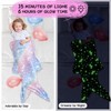 Glows in The Dark Blanket Kids Mermaid Tail Blanket with