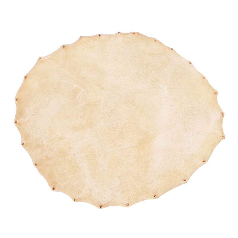 Goatskin Drum Head for Bongo Shaman Drums Djembe Replacement Parts