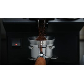 KNODOS Stainless Steel 58mm Dosing Funnel and Espresso Puck Screen Set For 58 mm Portafilter