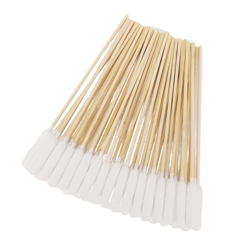 Hisopos de Algodón con Orejas de Perro de 100 Uds.,