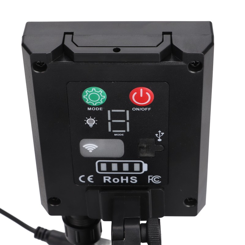 Outdoor Solar Umbrella Lights IP65 Waterproof Timed Function Brightness Adjustable