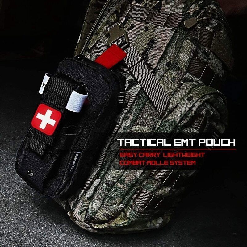 Unbranded Tactical Emergency EMT Pouch Medical First Aid Kit Military