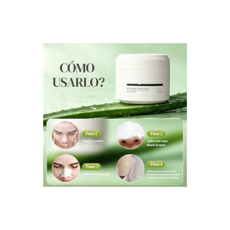 GWMWON Puntos Negros, Mascarilla Puntos Negros 30g