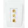 RiteAV - 1 Port RCA White 2 Port Banana Speaker