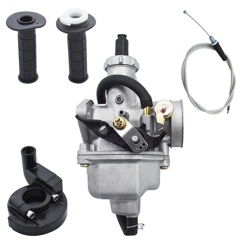 ALL-CARB Carburetor Carb with Handlebar Grips and Throttle Cable Replacement