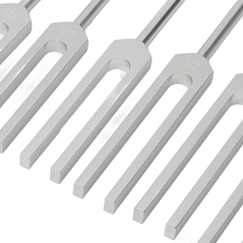 Tuning Fork Sound Therapy Portable Improving Cognition Musical Tones Tuner
