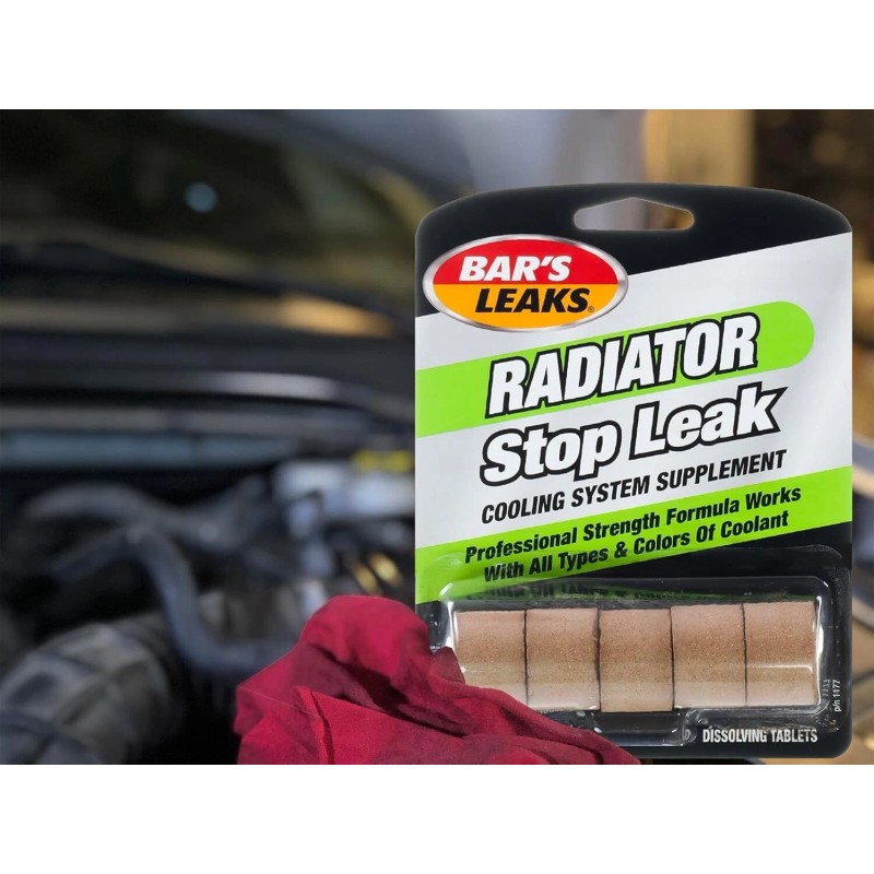 Bar's Leaks Radiator Stop Leak Tablets, 1.76oz