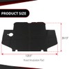 CROSSDESIGN Hood Insulation Pad with Clips Compatible with Toyota Tacoma