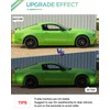 PWOBVZ Green Side Marker Lights Compatible with Ford Mustang 2010