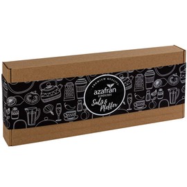 Azafran Organic Pepper and Salt Gift Set / Gift Box
