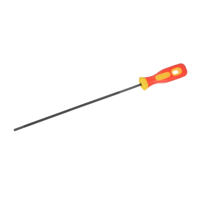 sourcing map Chainsaw File 5/32"(4mm) High Carbon Hardened Steel Round