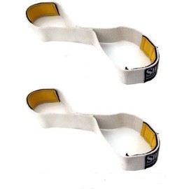 figure 8 deadlift straps,Weight Lifting Straps Padded Figure 8's - Heavy DutyWeight Gym Straps (WHITE)