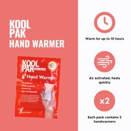 Koolpak Hand Warmer - Pack of 2 10 Pack