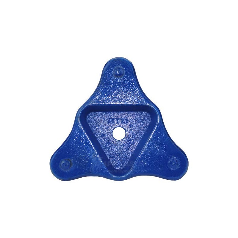 Tri Wheel Cup Dolly with 2-1/2" Hard Rubber Wheels -