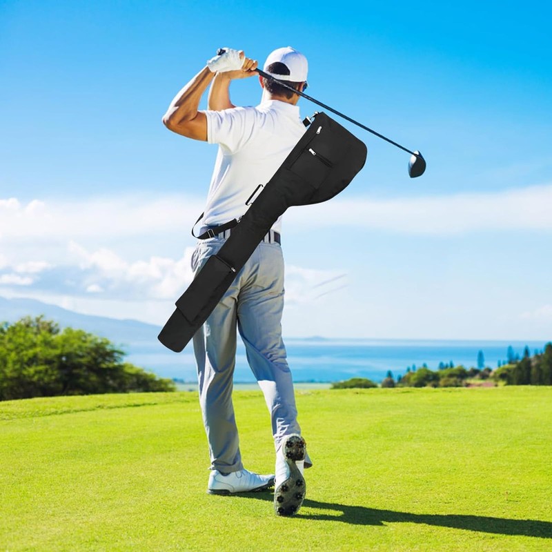 MUFUSHAN Golf Club Case, Large Capacity, Ultra Lightweight, Practice, Nylon,