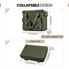 OneTigris Camping Storage Bag with Lid, 25L Collapsible Tactical Tote