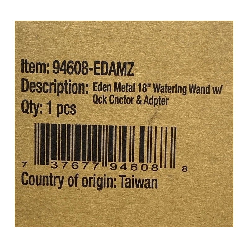 Eden Garden Hose Watering Wand Heavy Duty Nozzle Sprayer 7