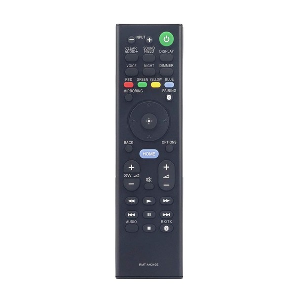 AULCMEET RMT-AH240E Replace Remote Control Compatible with Sony Soundbar Speaker