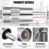 Qinyoung 1 Pack Dog Waterer Faucet, 3/4" Hose Spigot Attachment