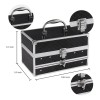 Set de Maquillaje Charmcode de 144 Piezas con Estuche Negro