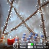 BSGlobal Battery Cluster String Lights 2 Pack Total 20Ft 400