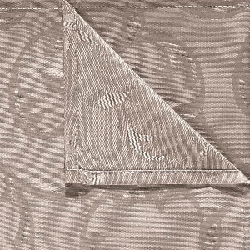 Erwin Müller Greven Tablecloth Washable Cappuccino Size 130 x 200