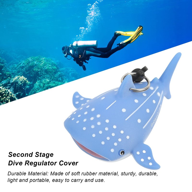 Onewer Cartoon Regulator Mouthpiece Cover, Cartoon Fish Scuba Dive Mouthpiece