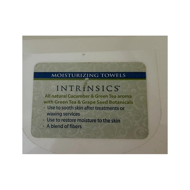 Intrinsics NIP Intrinsics Moisturizing Gentle Cleansing Towels,after treatments or waxing