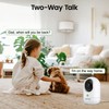 INFIYA 2K Baby Camera-WiFi Home Security Cameras Indoor via One-Tap
