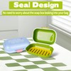 Soap Box Travel Soap Box Soap Dish with Drain Tray