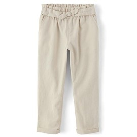 Gymboree,and Toddler Drawstring Linen Pants,Bisquit,6