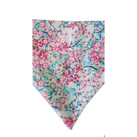 Cherry Blossom's Over the Collar Dog Bandana That Slips onto Their Existing Collar Size (Large)