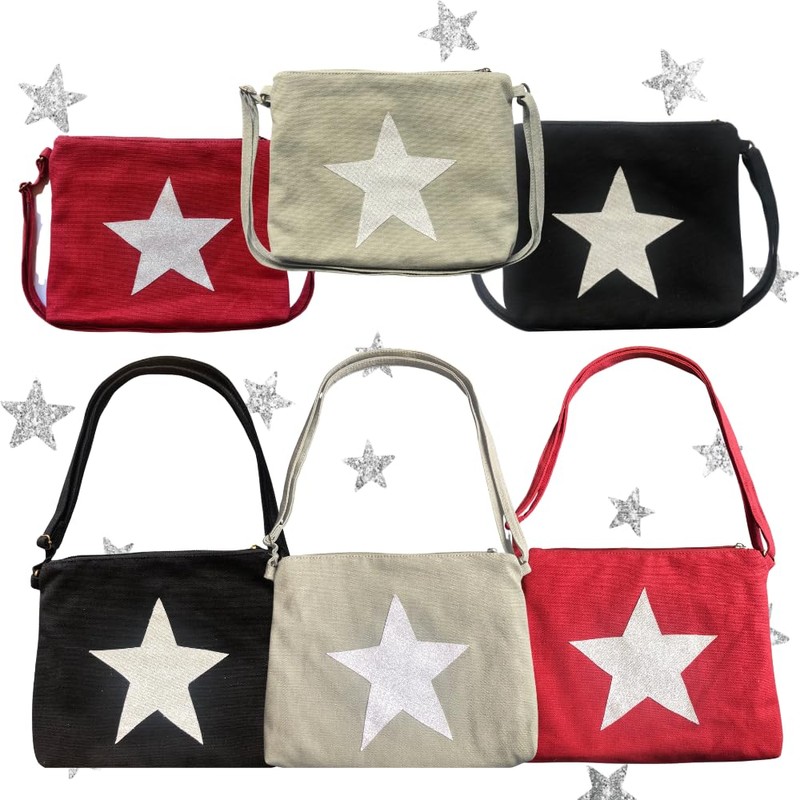Women's Shoulder Bag Casual Canvas Handbag Messenger Bag Vintage Shoulder