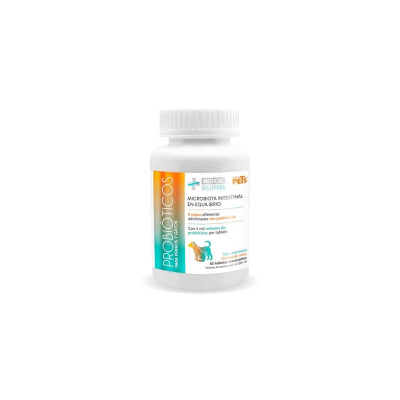 Fancy Pets MS Probióticos para Perros y Gatos con 60