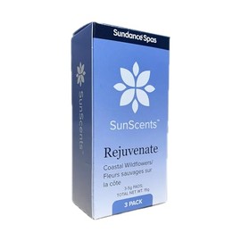 Sundance Spas SunScents™ - Rejuvenate, Coastal Wildflowers (3-5g Pads), Clear