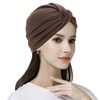 ITODA Turban Women's Fashion Cap African Headscarf Head Wrap Hat