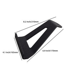 PICAA Pack of 2 Windscreen Mount for LED Light Strip, 50 Inch Straight LED LED Bar Mounting Brackets for 2002~2008 Dodge Ram1500 2003~2009 Dodge Ram 2500/3500