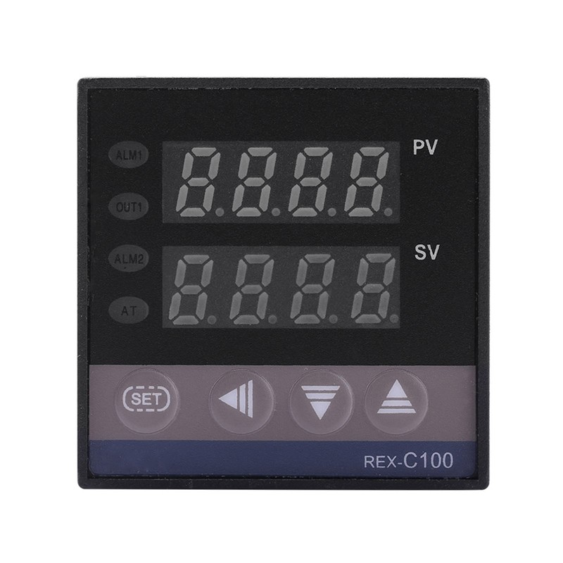 0℃~1300℃ Digital Alarm REX-C100 Dual Digital Temperature Controller Thermocouple LED