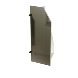 Urinal Partition for Men's Restroom 304 Stainless sheet with Bathroom Partition Hardware Durability for School/Shopping malls/Public Places35.43x15.74x0.71 inch 1PCS